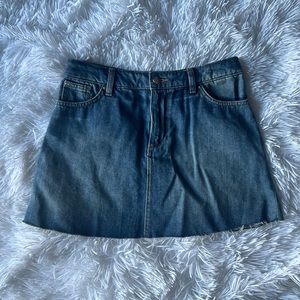 Denim skirt